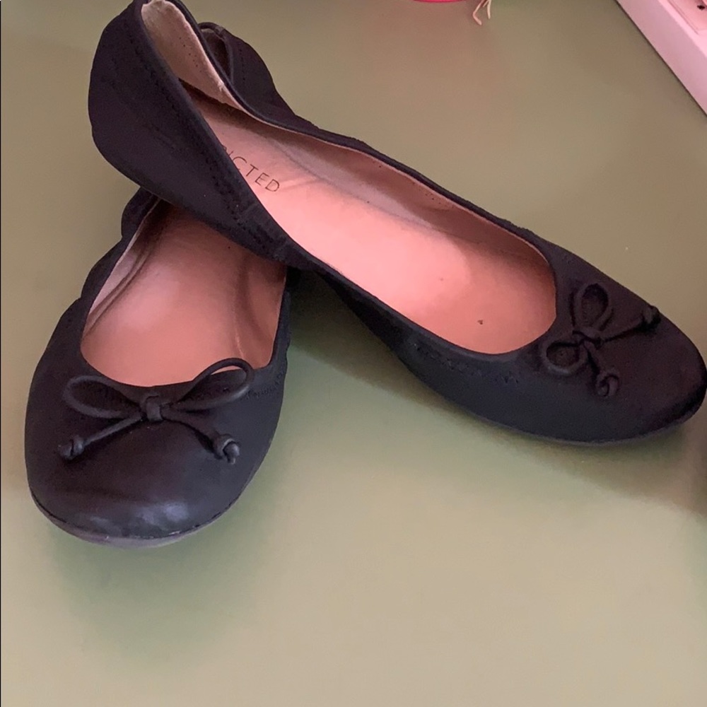Black flats, size 93